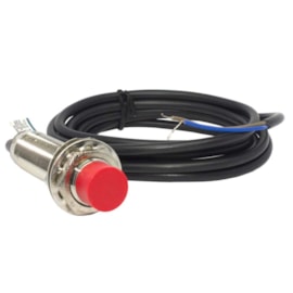 Sensor Cilíndrico Capacitivo M18 2FIOS 1NA 90-250VCA SN8mm C18-8-ACA Metaltex Sensor Cilíndrico Capacitivo M18 2FIOS 1NA 90-250VCA SN8mm C18-8-ACA Metaltex