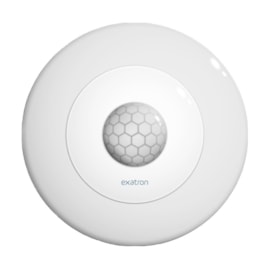 Sensor de Presença Interno 127V com Luminária LED 5W Luz Neutra Exatron Sensor de Presença Interno 127V com Luminária LED 5W Luz Neutra Exatron