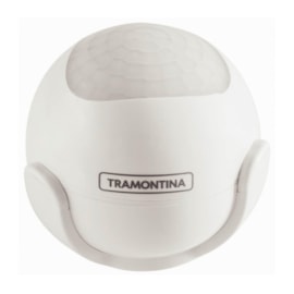 Sensor De Presença Smart Sem Fio RF Branco Tramontina