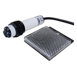 Sensor Fotoelétrico Retroreflectivo 1NF 2 Metros 90~250VCA P18R-200-ACB Metaltex