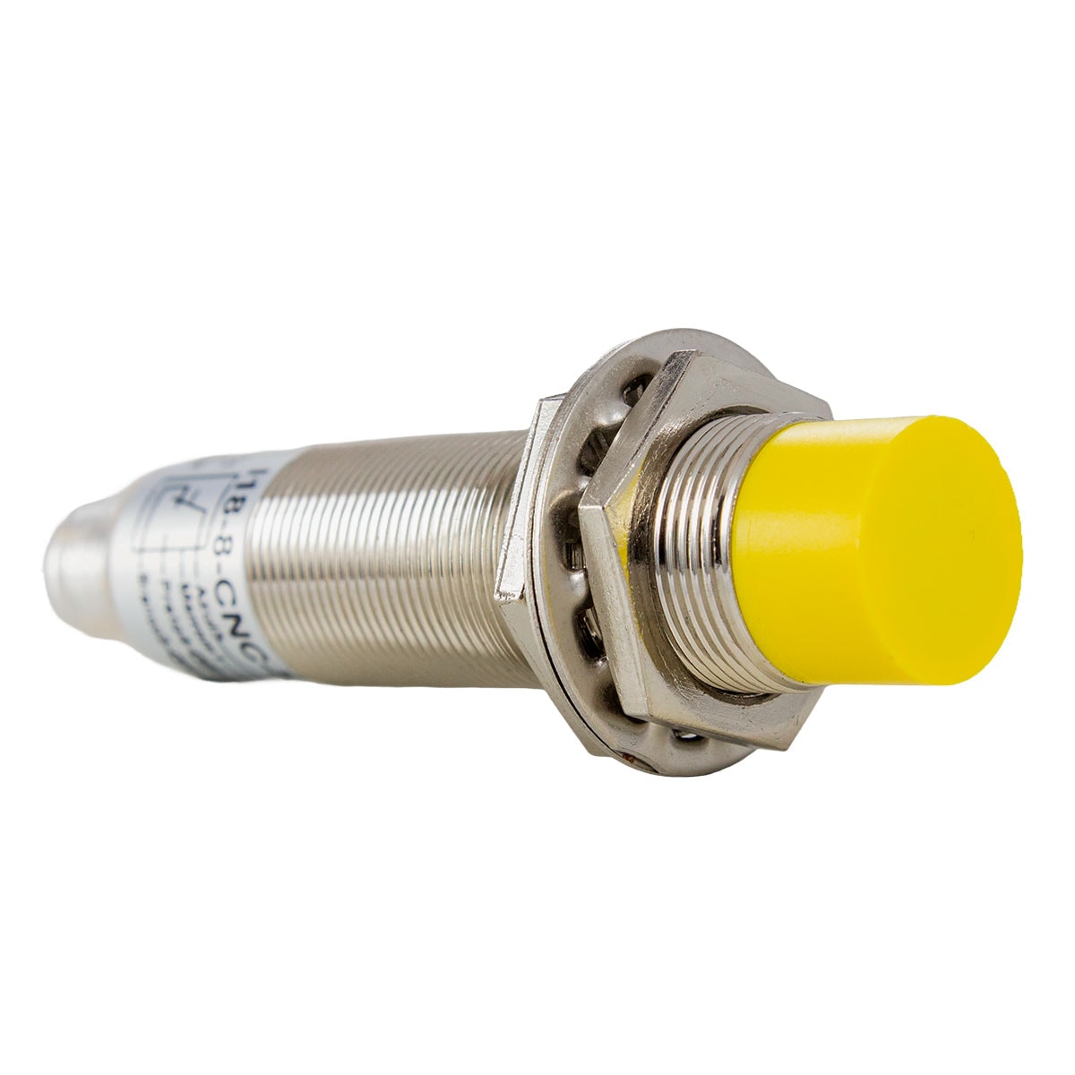 P子 Sensor Indutivo I18-5-Cnc-K12 Ind.5Mm M18 Npn Com Conector Metaltex