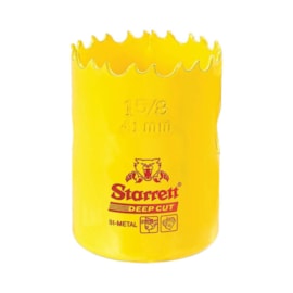 Serra Copo Bimetal Fast Cut 41mm 1.5/8" Starrett Serra Copo Bimetal Fast Cut 41mm 1.5/8" Starrett