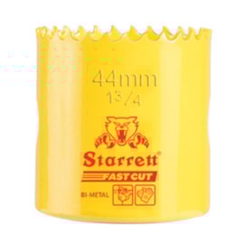 Serra Copo Bimetal Fast Cut 44mm 1.3/4" Starrett Serra Copo Bimetal Fast Cut 44mm 1.3/4" Starrett