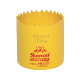 Serra Copo Bimetal Fast Cut 46mm 1.13/16" Starret Serra Copo Bimetal Fast Cut 46mm 1.13/16" Starret