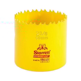Serra Copo Bimetal Fast Cut 60mm 2.3/8" Starrett Serra Copo Bimetal Fast Cut 60mm 2.3/8" Starrett