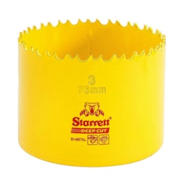 Serra Copo Bimetal Fast Cut 76mm 3" Starrett Serra Copo Bimetal Fast Cut 76mm 3" Starrett