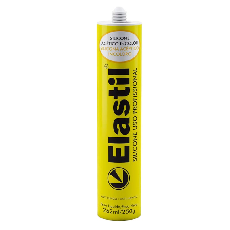 Silicone Incolor 250G Elastil