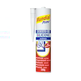 Silicone Vedação 50g Incolor Mundial Prime Silicone Vedação 50g Incolor Mundial Prime