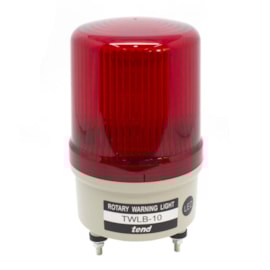 Sinalizador de Emergência Rotativo de LED/Buzzer Vermelho 220V 80DB TWLB-10L2R Metaltex Sinalizador de Emergência Rotativo de LED/Buzzer Vermelho 220V 80DB TWLB-10L2R Metaltex
