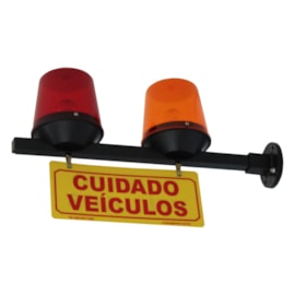 Sinalizador de Entrada e Saída de Veículos 220V Shako Sinalizador de Entrada e Saída de Veículos 220V Shako