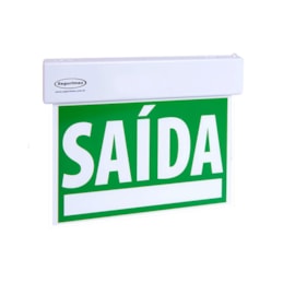 Sinalizador de Saída Slim DF Verde Segurimax Sinalizador de Saída Slim DF Verde Segurimax