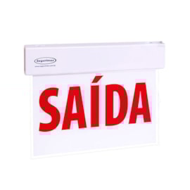 Sinalizador de Saída Slim DF Vermelho Segurimax Sinalizador de Saída Slim DF Vermelho Segurimax