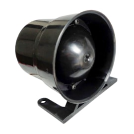 Sirene Piezoelétrica 1 Toque 122Db 12 Volts Fixa DNI