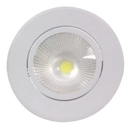 Spot de Embutir LED 10 W Luz Branco Quente Bivolt Redondo Empalux