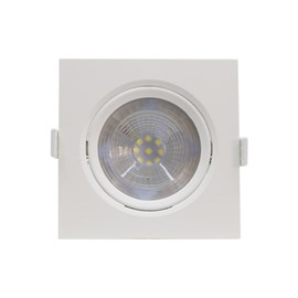 Spot de Embutir LED 10W Luz Branco Frio Bivolt Quadrado Startec