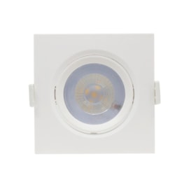 Spot de Embutir LED 5W Luz Amarela Bivolt Quadrado Startec Spot de Embutir LED 5W Luz Amarela Bivolt Quadrado Startec
