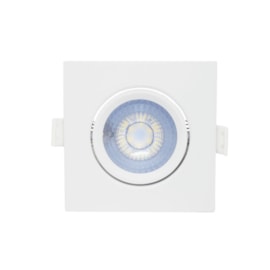 Spot de Embutir LED 5W Luz Branca Bivolt Quadrado Startec Spot de Embutir LED 5W Luz Branca Bivolt Quadrado Startec