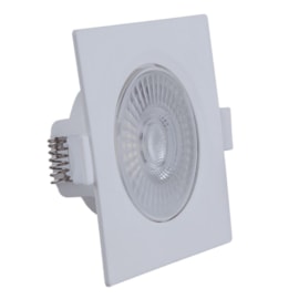 Spot de Embutir LED 5W Luz Neutra Bivolt Quadrado Startec Spot de Embutir LED 5W Luz Neutra Bivolt Quadrado Startec