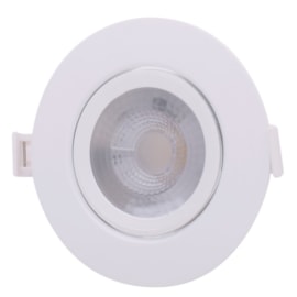 Spot de Embutir LED 6W Luz Branca Bivolt Redondo Empalux Spot de Embutir LED 6W Luz Branca Bivolt Redondo Empalux