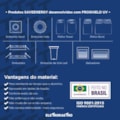 Spot de Embutir Redondo PAR 30 Face Plana Branco Save Energy