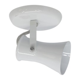 Spot de Sobrepor Cilíndrico Alumínio Branco JM Iluminação Spot de Sobrepor Cilíndrico Alumínio Branco JM Iluminação
