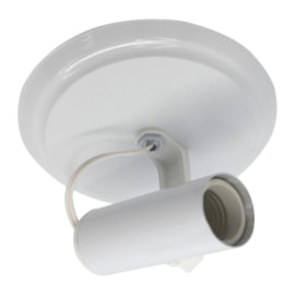 Spot de Sobrepor Tubinho Branco JM Iluminação Spot de Sobrepor Tubinho Branco JM Iluminação