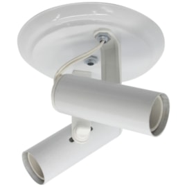 Spot de Sobrepor Tubinho Branco JM Iluminação Spot de Sobrepor Tubinho Branco JM Iluminação