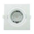 Spot Led Embutir 10W 6000K 900Lm Quadrado Branco Bivolt Eletrorastro