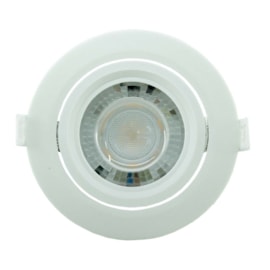 Spot Led Embutir 10W 6000K 900Lm Redondo Branco Bivolt Eletrorastro