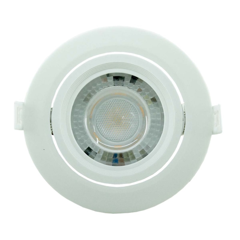 Spot Led Embutir 10W 6000K 900Lm Redondo Branco Bivolt Eletrorastro