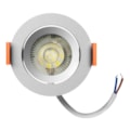 Spot Led Embutir 3W 3000K 220LM Redondo Branco Bivolt Bronzearte