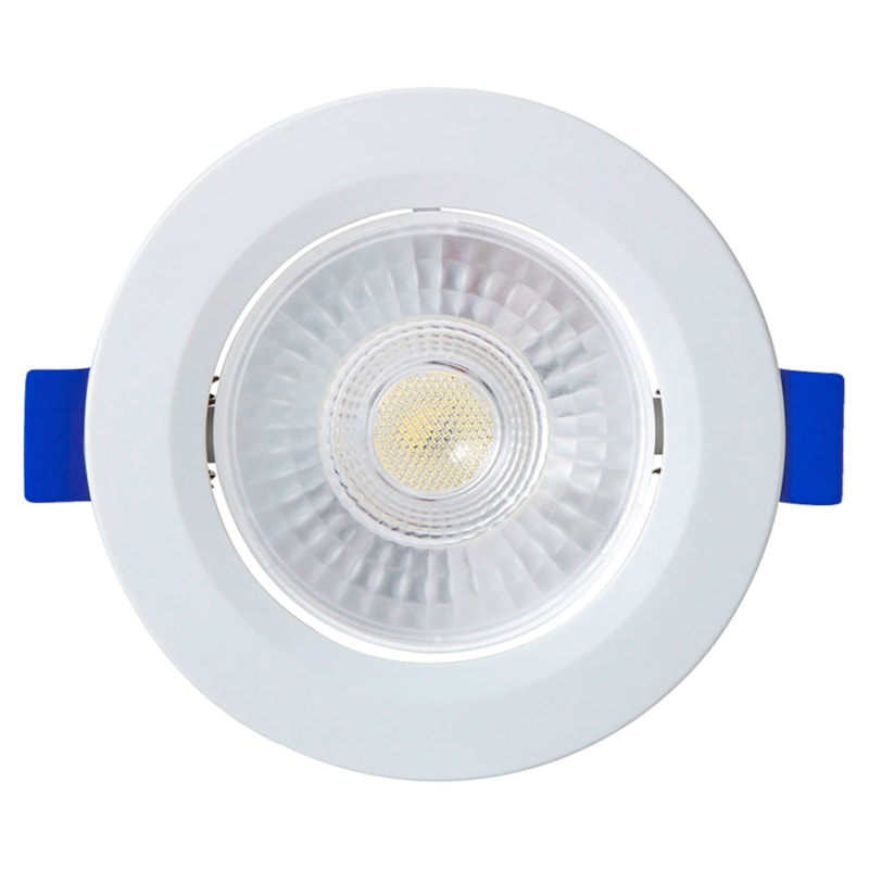 Spot LED Embutir  6,0W 4100K 410Lm Redondo Branco Bivoltolt 80164104 Blumenau