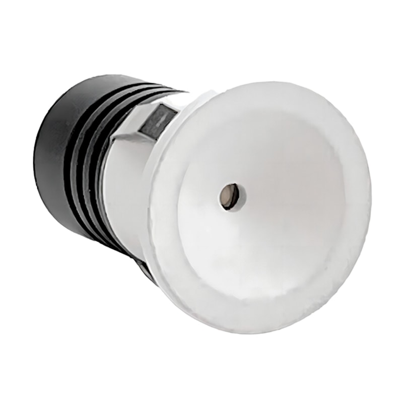 Spot Led Embutir Auko Ono Branco 1,0W 3000K 80Lm IRC90 Bivolt Nordecor