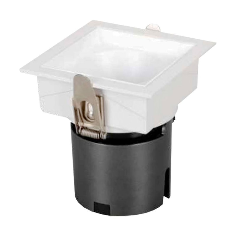 Spot Led Embutir Corvix Recuado Quadrado Branco 7,0W 3000K 560Lm IRC90 24° Astraled