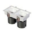 Spot Led Embutir Corvix Recuado Retangular Branco 7,0W 3000K 1120Lm Irc90 24° Astraled