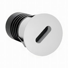 Spot Led Embutir Domy Ini Branco Redondo 1,0W 3000K 25Lm IRC90 Bivolt Nordecor