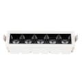 Spot Led Embutir Dot-Light 10W 3000K 550Lm Branco E Preto Luminatti