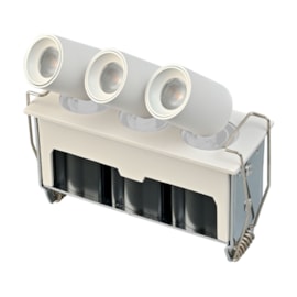 Spot Led Embutir Kawi Retrátil Branco Redondo 6,0W 3000K 489Lm Bivolt IRC90 Nordecor