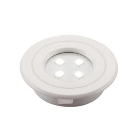 Spot Led Embutir Lumini Pop 1,0W 3000K 90Lm Redondo Branco Pix
