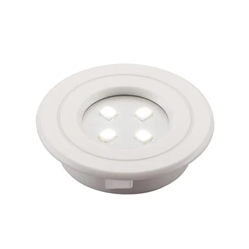 Spot Led Embutir Lumini Pop 1,0W 3000K 90Lm Redondo Branco Pix