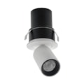Spot Led Embutir Mali Retrátil Redondo Branco 5,0W 3000K 350Lm IRC90 Nordecor