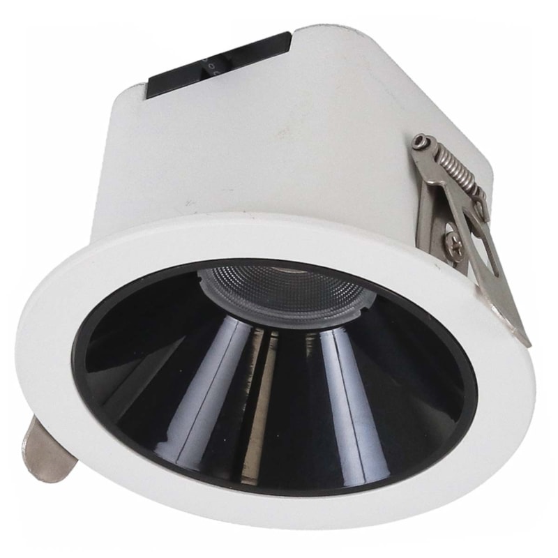 Spot LED Embutir Mira 18W 2700K Branco Quente 1800Lm Redondo Branco Bivolt 7154 Gaya