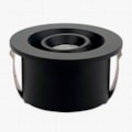 Spot Led Embutir Ollo Redondo Preto 3,0W 3000K 180Lm IRC90 Bivolt Nordecor