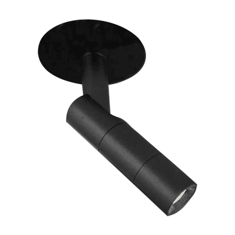 Spot LED LITT 2w 3000k Branco Quente 130 Lumens 36° IRC90 Preto Bivolt Usina