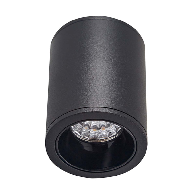 Spot Led Sobrepor Klor Preto 3,0W 3000K 240Lm 24° Bivolt Nordecor