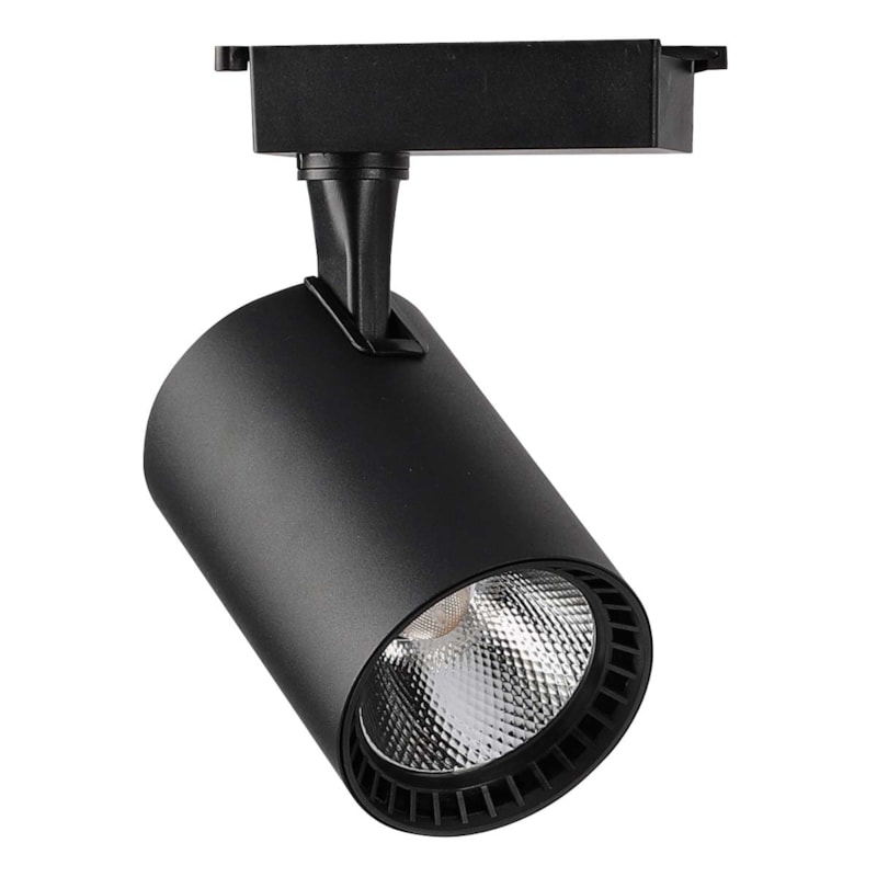 Spot Trilho Led 20W 3000K 1250Lm Preto Bivolt Eletrorastro
