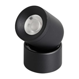 Spot Trilho Led  7W 4000K Branco Neutro 520 Lumens Dotto Direcionavel Preto para Trilho Magnetico Pix