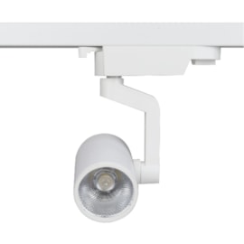 Spot Trilho LED Dicróica Branco Luz Amarela Bivolt Romalux Spot Trilho LED Dicróica Branco Luz Amarela Bivolt Romalux