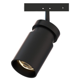 Spot Trilho LED Mini Mag 5W 2700K Branco Quente 450Lm Ajustavel Preto 24V 3325 Gaya