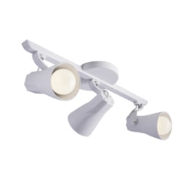 Spot Trilho Octa Branco 3 Lâmpadas Startec Spot Trilho Octa Branco 3 Lâmpadas Startec